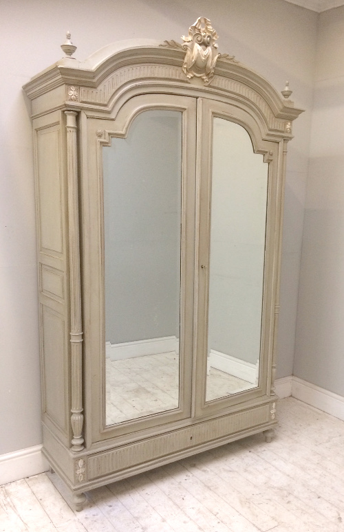 french antqiue Henri II style armoire